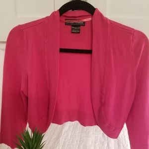 Pink crop sweater